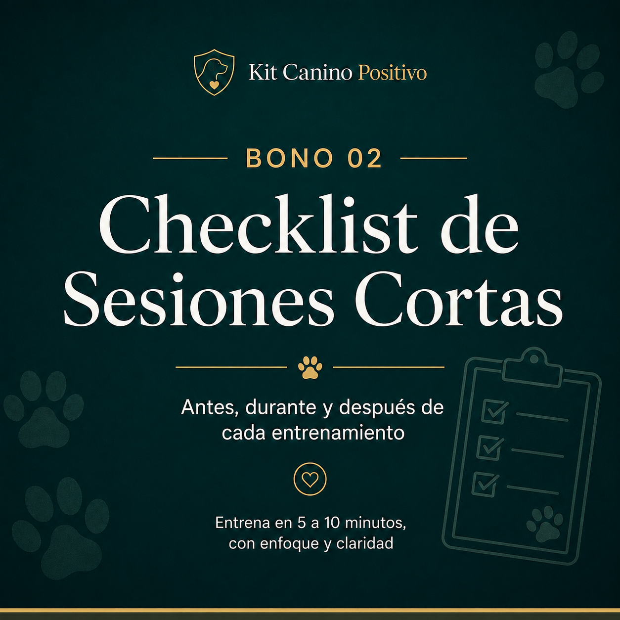 Checklist de Sesiones Cortas
