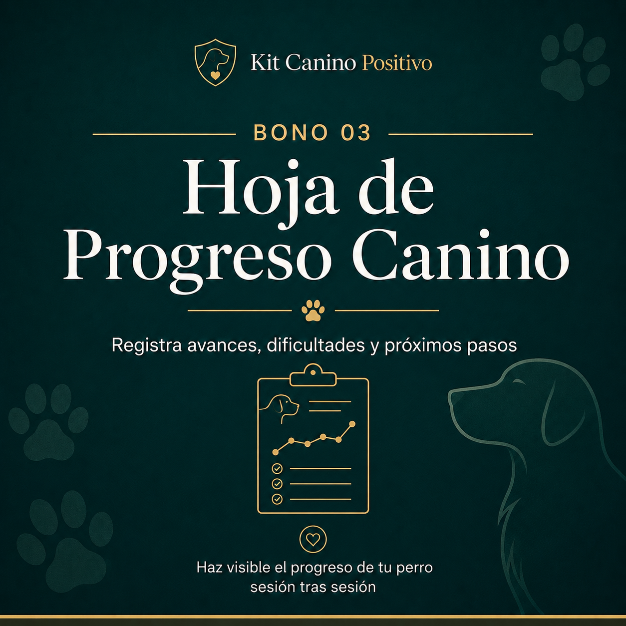 Hoja de Progreso Canino